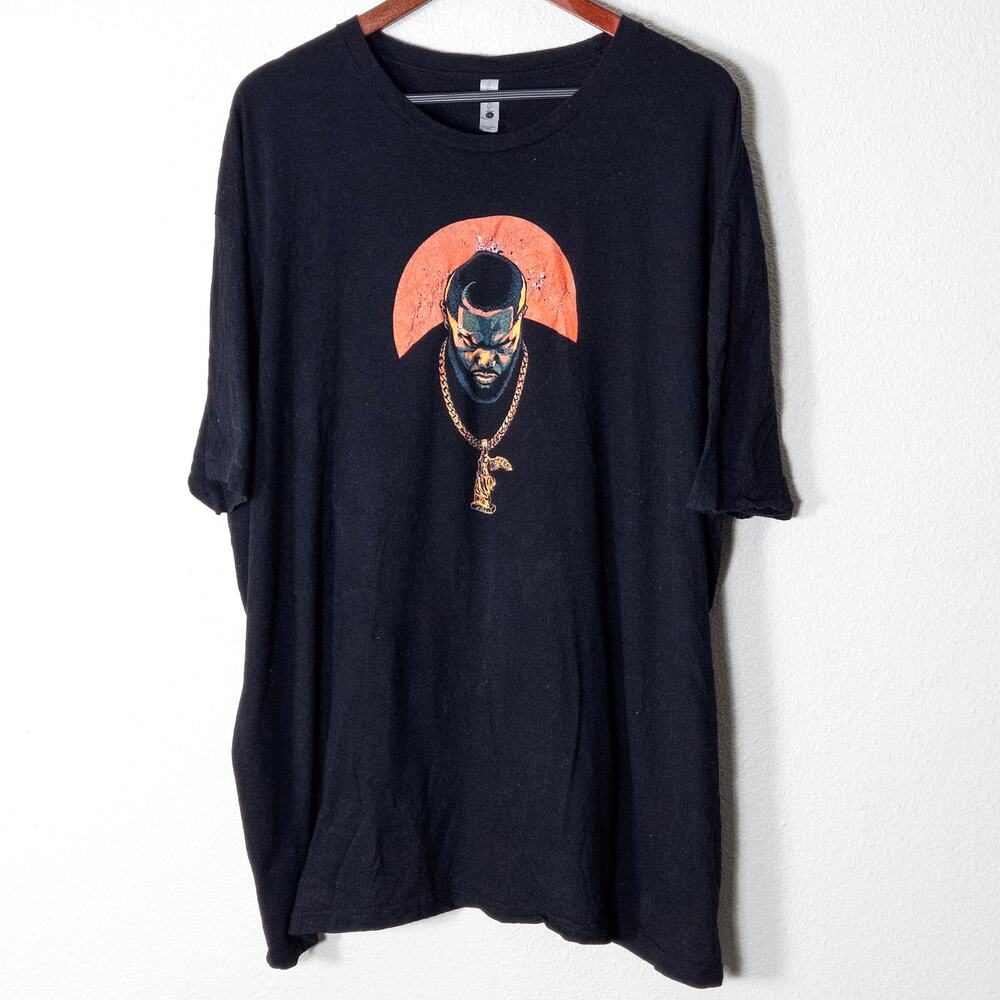 Killer Mike Next Level Graphic Tee Black Orange Size 3XL Streetstyle Hip Hop